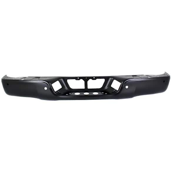 2013 Toyota Tundra Base - Step Bumper, For Models With Rock Warrior Package, Powdercoated Black, Face Bar Only; With pad provision, Without mounting bracket(s)