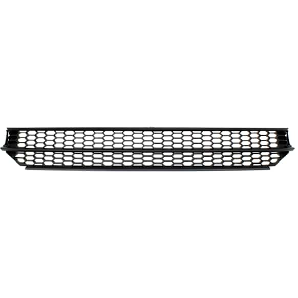 Front, Center Bumper Grille, Textured Gray