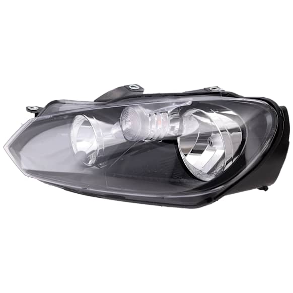 2010-2014 Volkswagen Jetta - Driver Side Halogen Headlight, With bulb(s), OE Replacement, Wagon