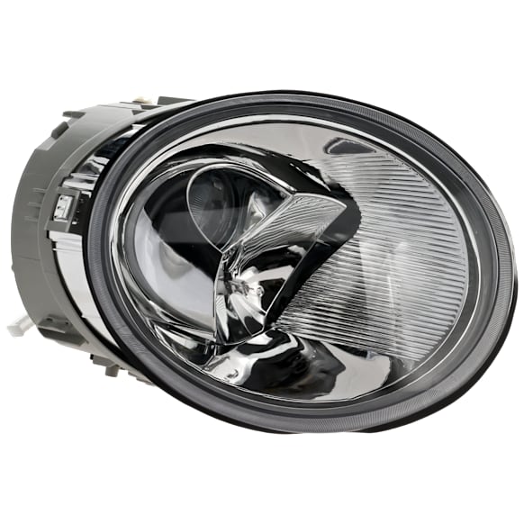 Driver Side Headlight, with Bulb, Halogen, Clear Lens, CAPA Certified