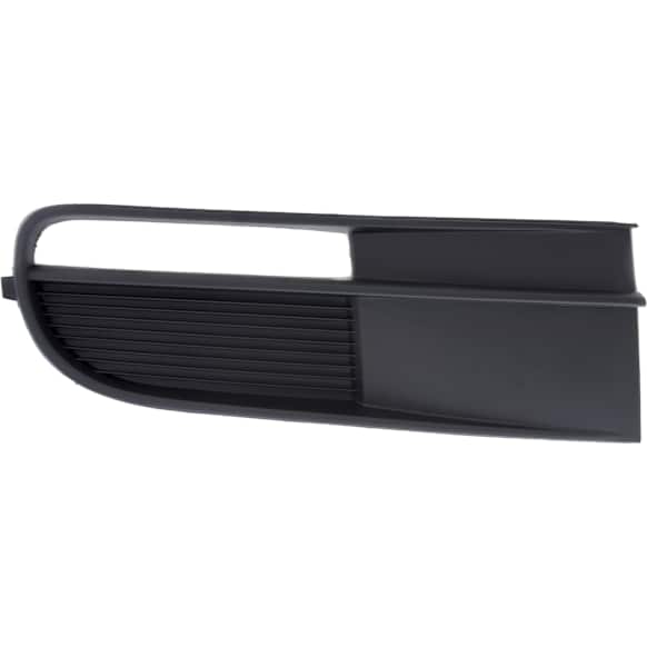 Front, Passenger Side Fog Light Cover, Black, For Models Without Foglamps and Chrome Molding