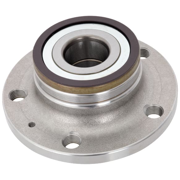 Rear, Driver or Passenger Side Wheel Hub, With Bearing, ABS Encoder, Non- Driven, 5 Studs