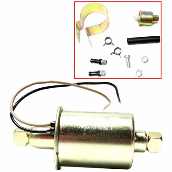 In-Line Fuel Pump; 1.6L Engine, Without Fuel Sending Unit