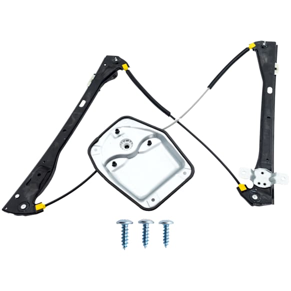 Front, Passenger Side Power Window Regulator, Without Motor