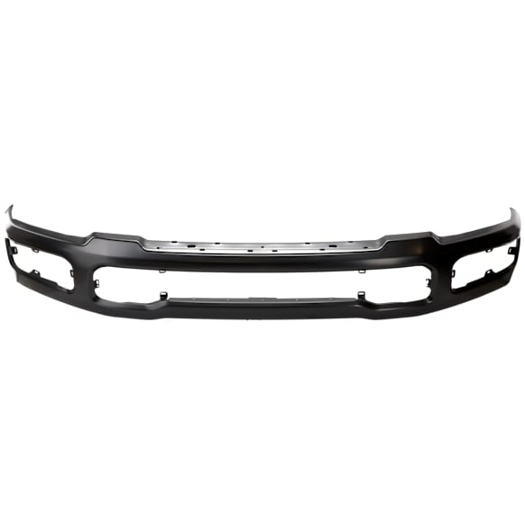 2023 Ford F-350 Super Duty - Front Bumper,  For Models Without Adaptive Cruise Control And Sensor Wheel Molding, With Fog Light, Primed, Crew Cab Pickup