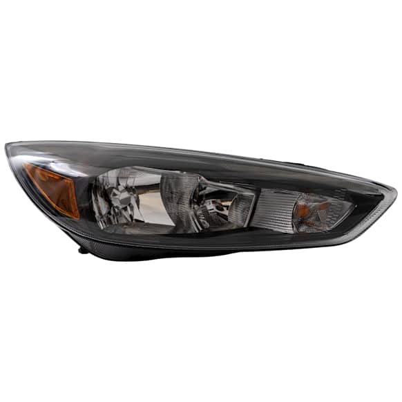 Passenger Side Headlight, with Bulb, Halogen, with Daytime Running Light, CAPA Certified