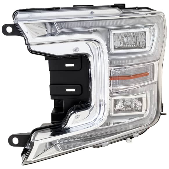 Driver Side LED Headlight, With bulb(s), CAPA Certified
