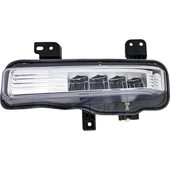 Front, Driver Side LED Fog Light, with Bulb, CAPA CERTIFIED