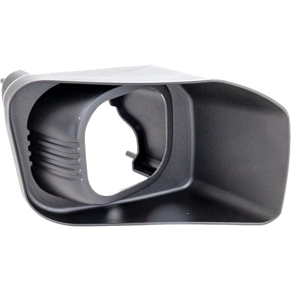Front, Passenger Side Fog Light Trim, Textured Black