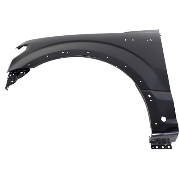 2017 Ford F-150 - Front, Driver Side Fender, Crew Cab Pickup (SuperCrew), For Models With Wheel Opening Molding and Active Park Assist System, Crew Cab Pickup