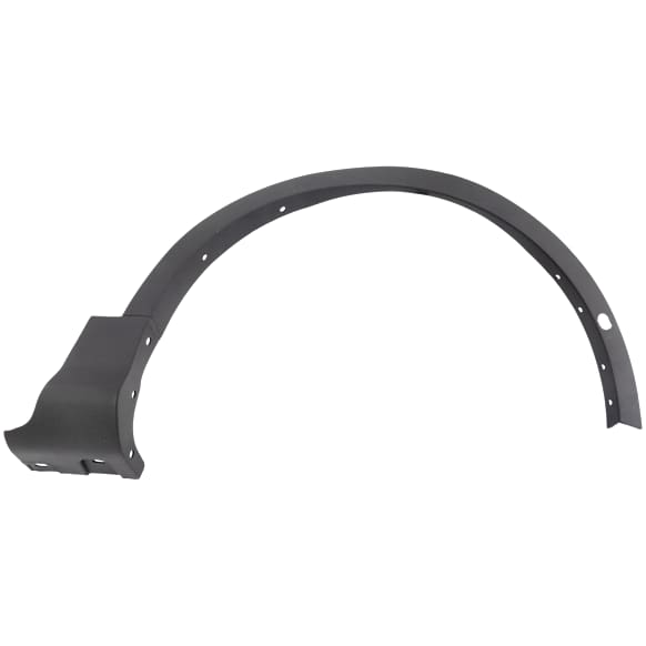 Front, Passenger Side Fender Flares, Textured Black