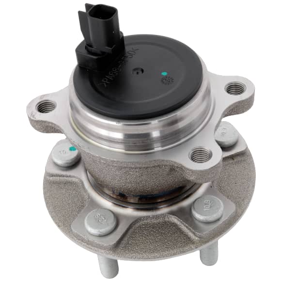 Rear, Driver or Passenger Side Wheel Hub, With Bearing, With Sensor, For Models With Parking Assist