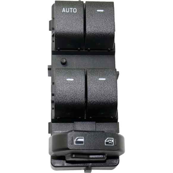 2010 Ford Explorer - Front, Driver Side Window Switch, Black, 5 Buttons