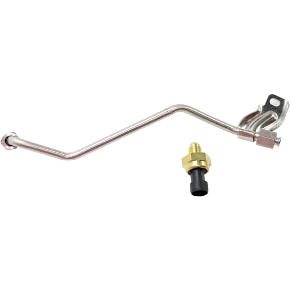 EGR Pressure Feedback Sensor, 8 Cylinder, 6.4L Engine, Blade Type, 3-Prong Male Terminal, with 2 Vacuum Ports and Tube, At EGR