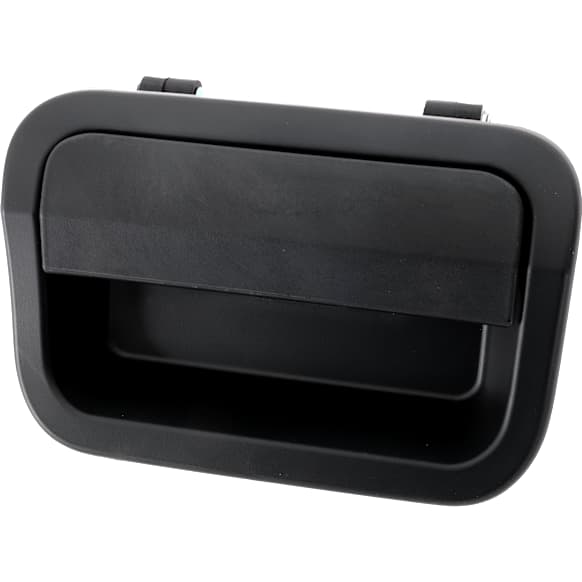 Tailgate Handle, Textured Black Plastic Without Camera Hole Without Key Hole