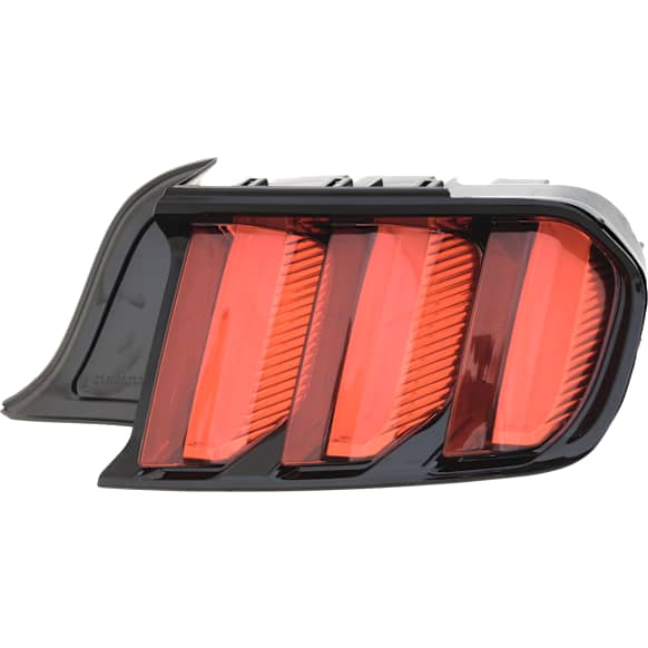 2015-2018 Ford Mustang - Passenger Side Tail Light, with Bulb, LED, Smoked Lens, CAPA CERTIFIED