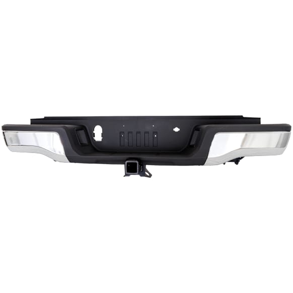 2019-2023 Ford Ranger - Rear Bumper, Chrome, Without Mounting Brackets