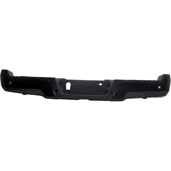 2022 Ford F-250 Super Duty - Step Bumper, For Models With Parking Aid Sensor, Powdercoated Black, Face Bar and Pads, Without mounting bracket(s)