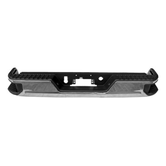 2019-2023 Chevrolet Silverado 1500 - Step Bumper, Chrome Face Bar and Pads With mounting bracket(s)
