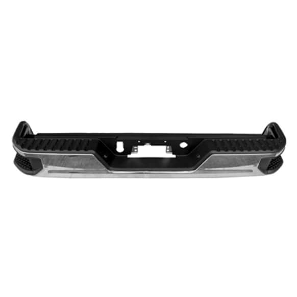 2021 Chevrolet Silverado 2500 HD Custom - Step Bumper, For Models Without Parking Aid Sensor, Chrome, Face Bar and Pads, With mounting bracket(s)