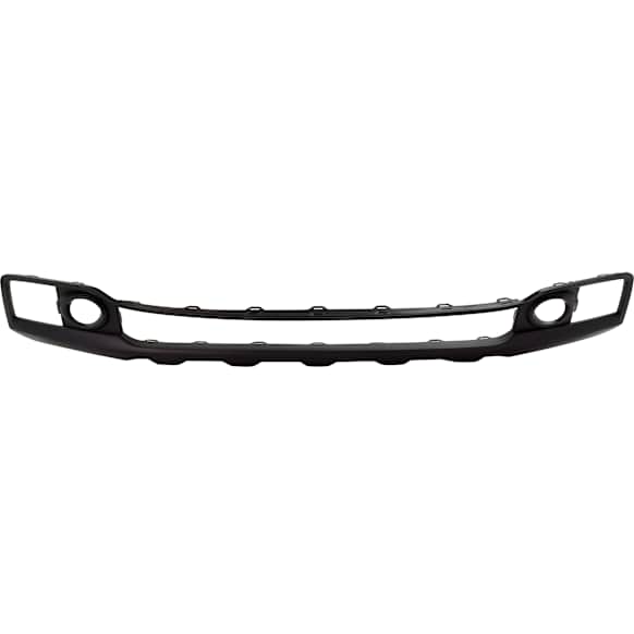 2017 Honda Ridgeline - Front, Center Bumper Trim, For Models Without Fog Light Holes, Textured Black