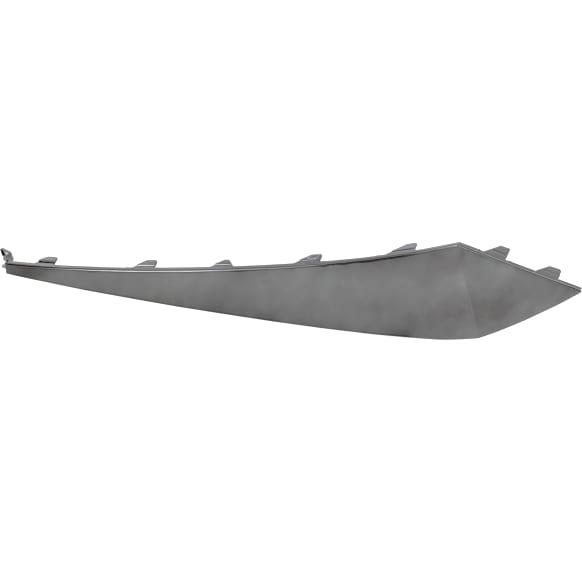 2021-2023 Hyundai Elantra - Front, Driver Side, Lower Bumper Trim, Black