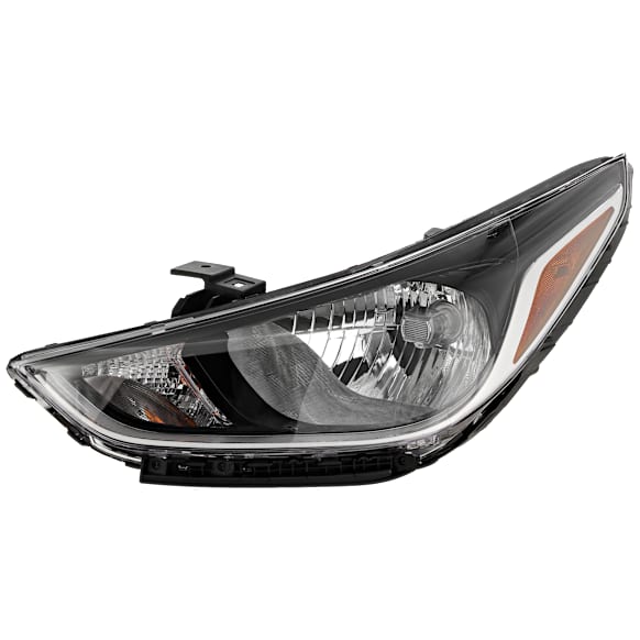 2020 Hyundai Accent SE - Driver Side Halogen Headlight, With bulb(s), OE Replacement, CAPA Certified