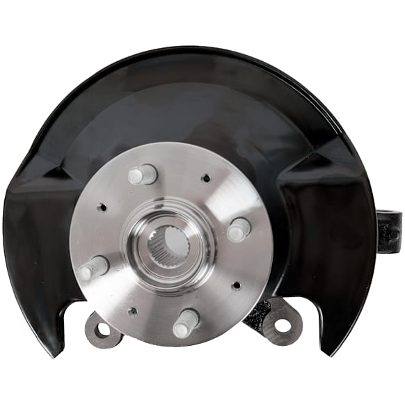 Front, Driver Side Steering Knuckle, With Bearing, With Dust Shield