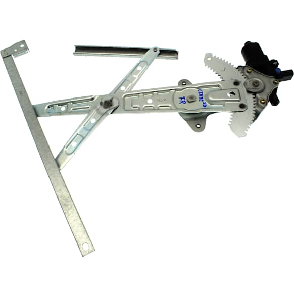 Coupe Front, Passenger Side Power Window Regulator, With Motor