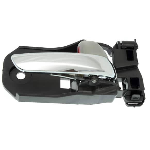 2020 Honda Pilot - Front, Passenger Side Gray bezel with chrome lever Interior Door Handle, With Door Lock Button