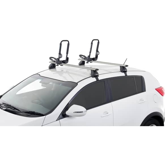 S512 Canoe/Kayak Rack - Powdercoated Black, Side Loading