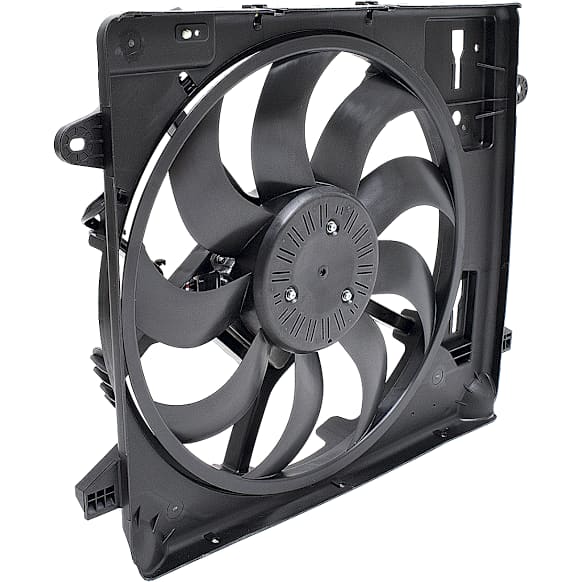 2012 Jeep Wrangler - Radiator Fan 6 Cyl 3.6L, Single fan
