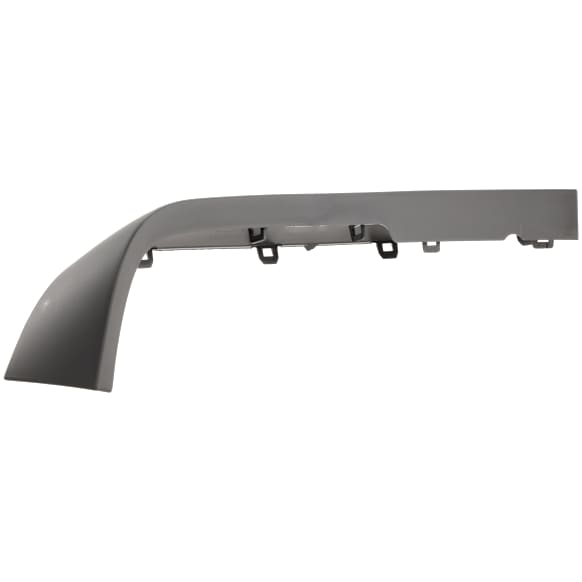 Front, Driver Side Fender Flares, On Bumper, Textured Black, Trailhawk Model