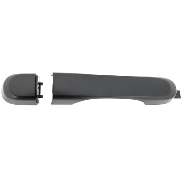 Front, Driver Side Exterior Door Handle, Textured Black, Without Key Hole