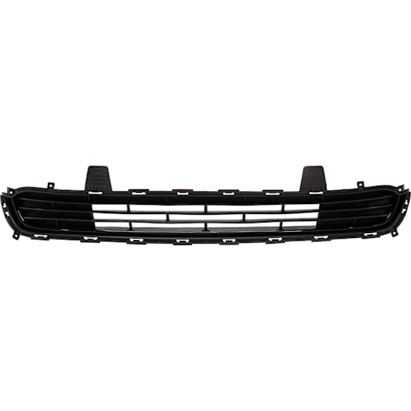 Front Bumper Grille, Textured Dark Gray