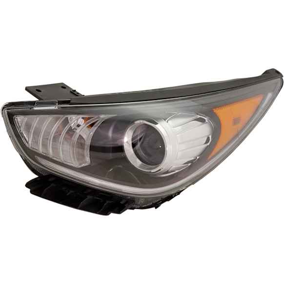 2019 Kia Niro - Driver Side Halogen Headlight, With bulb(s), OE Replacement