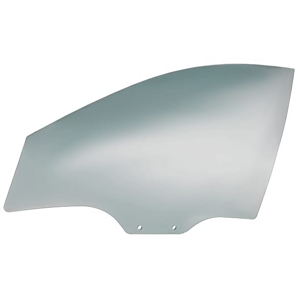 2006-2011 Kia Rio - Front, Driver Side Door Glass, Green Tint, FD22826GTN