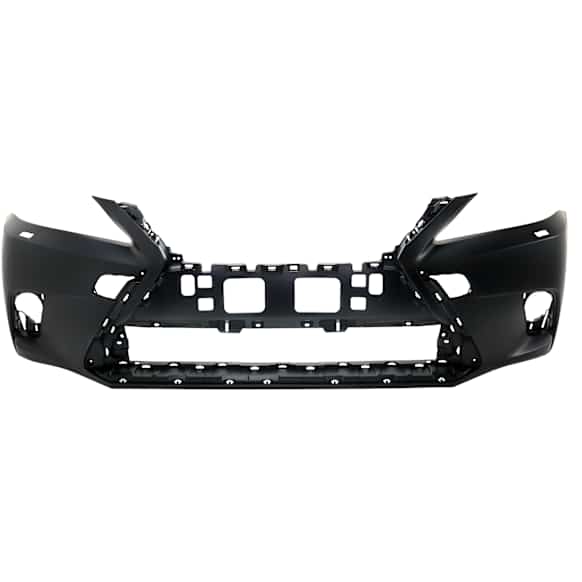 Front Primed Bumper Cover, Base Model, With Headlight Washer Holes