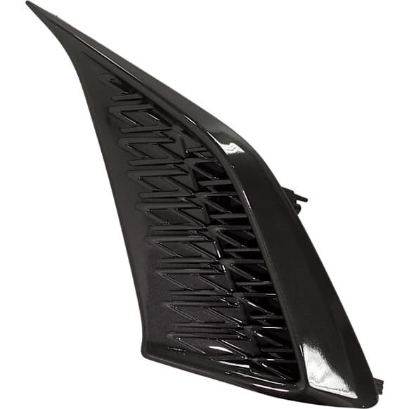2019-2022 Lexus ES350 - Front, Driver Side Bumper Trim, Black, Side Garnish, With F Sport Package
