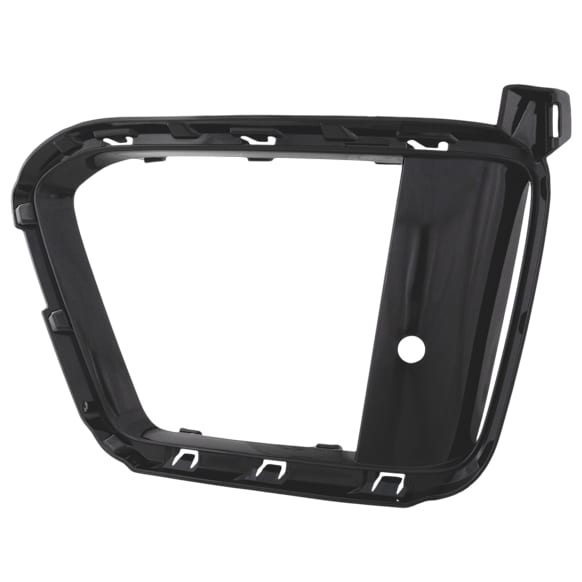 Driver Side Fog Light Trim, Textured Black