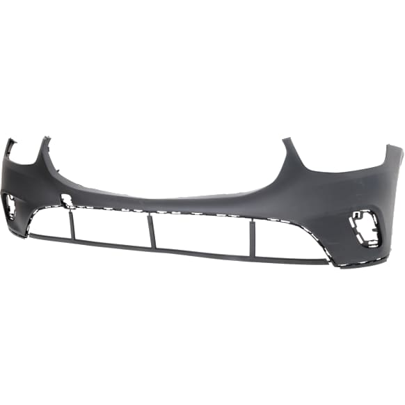 2020 Mercedes Benz GLC300 - Front Primed Bumper Cover, For Models Without AMG Styling Package and Active Park Assist System, CAPA Certified