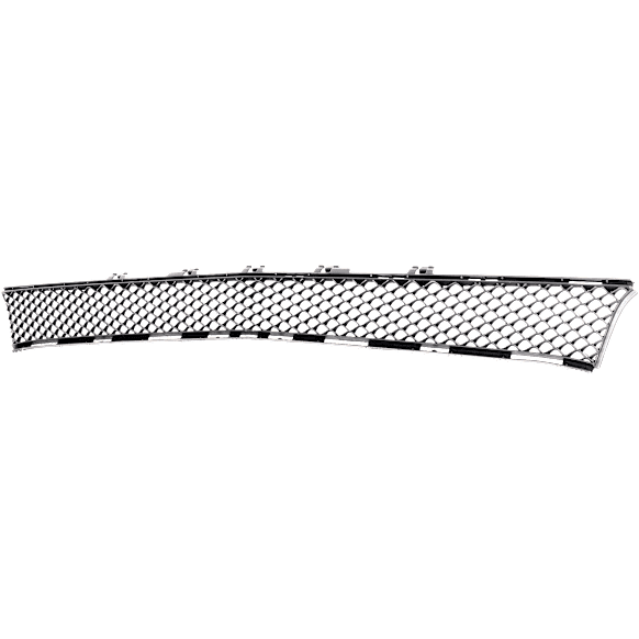 2017-2018 Mercedes Benz E400 - Front, Center Bumper Grille, Textured Black