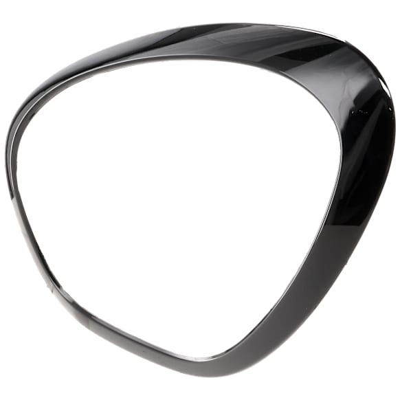 Driver Side, Headlight Bezel, Black