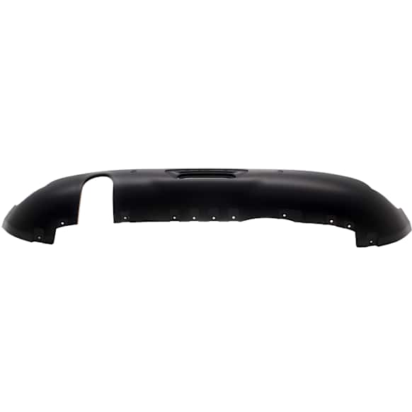 2015 Mini Cooper - Rear Valance, 4-Door, Hatchback, For Models Without John Cooper Works Package, With Park Distance Control Sensor, Spoiler, Textured