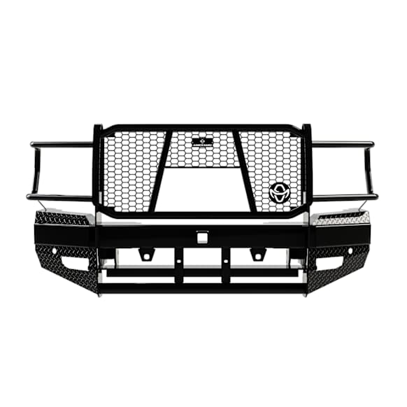 FBD195BLRC Grille Guard, Powdercoated Black Steel