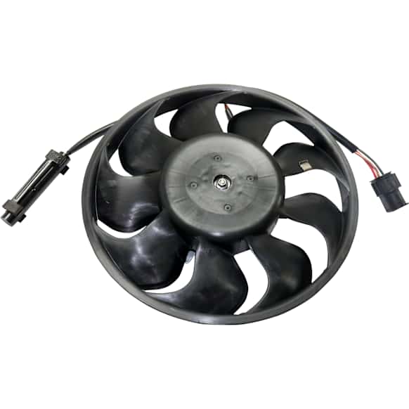OE Replacement Radiator Fan Driver or Passenger Side, Single fan