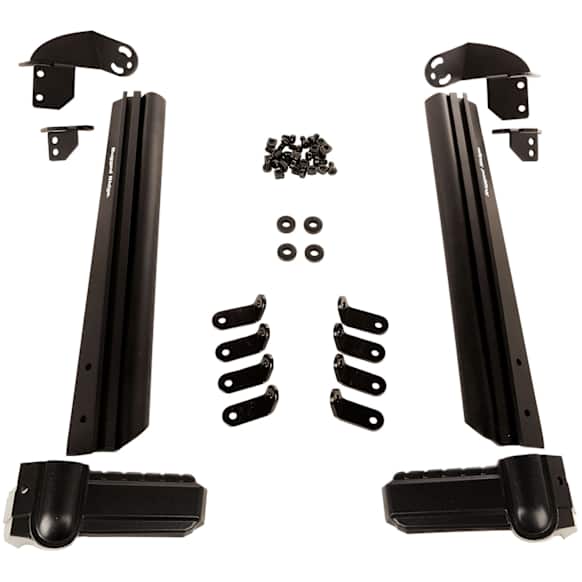 2008 Jeep Wrangler - Light Bar Mounting Bracket, Black, Aluminum