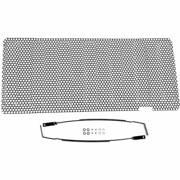 11401.32 Billet Grille - Powdercoated Black, Stainless Steel, Mesh Style, Grille Insert, Direct Fit, Sold Individually