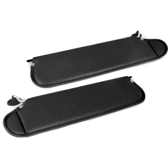 13313.09 Sun Visor, Agate, Vinyl, Direct Fit, Set of 2
