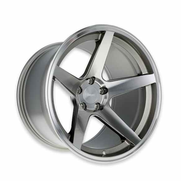 TTR29-827360-D Universal, Aluminum Silver Wheel 18 in. X 12 in. 5 x 5 Bolt Pattern
